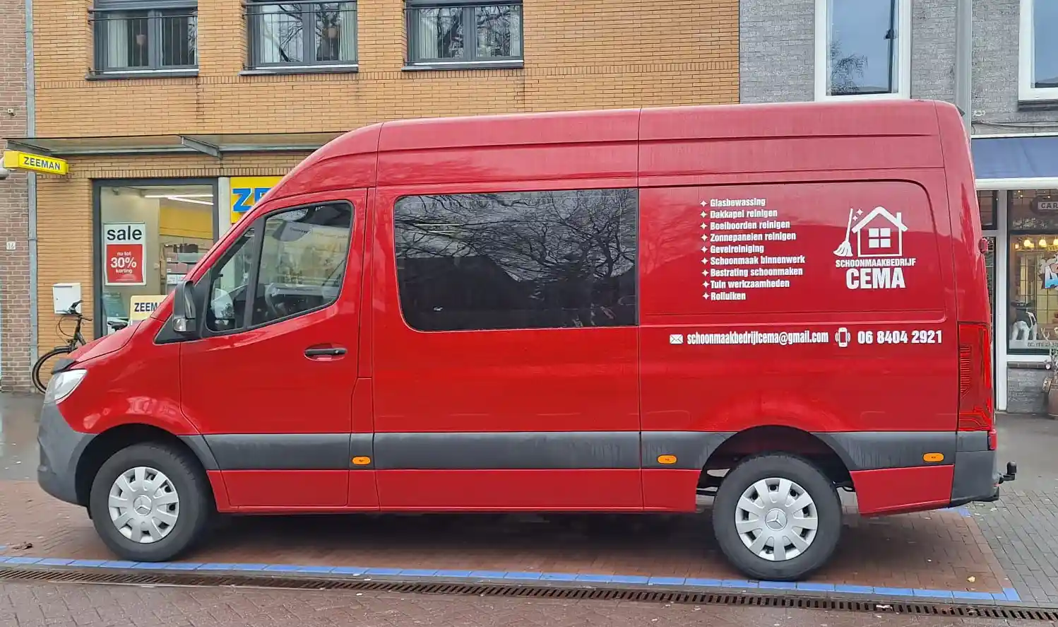 contact Schoonmaakbedrijf Cema Breda - telefoon email offerte aanvragen
